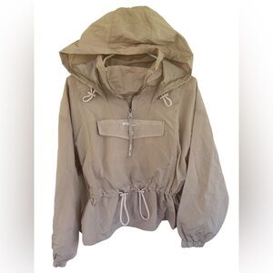 NWT RLX Ralph Lauren Jacket Women's Blush Pink Packable Pullover‎ Windbreaker XS